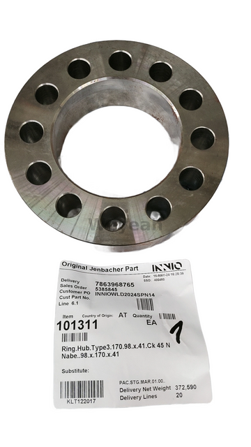 Cubo 101311 para motor de gas Jenbacher